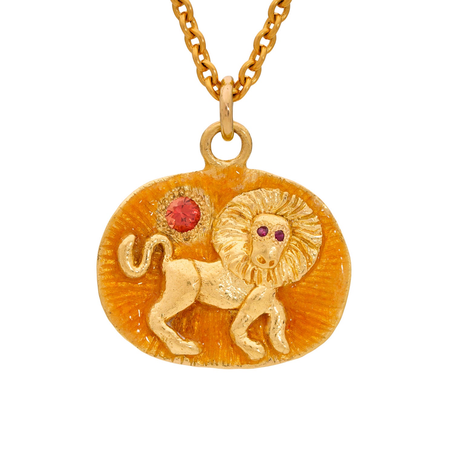LEO | zodiac pendant